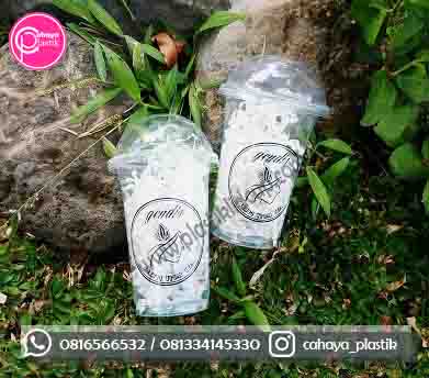 sablon gelas plastik murah di malang