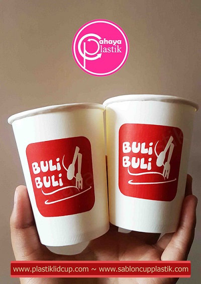 sablon papercup hot coffee