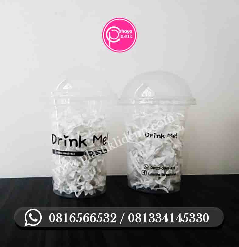 sablon gelas plastik malang