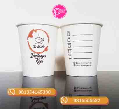 sablon cup kopi panas