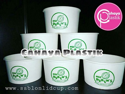 paperbowl 12 oz sablon