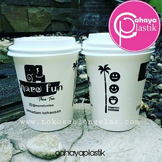 sablon papercup hot 9 oz