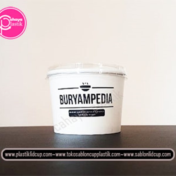 sablon paperbowl sablon rice bowl malang
